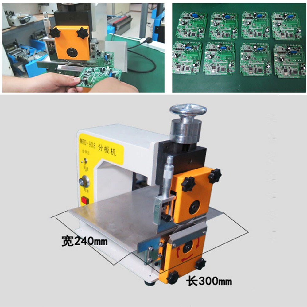 110V PCB Cutting Machine Groove Cutter Separator Machine for Pcb Separating