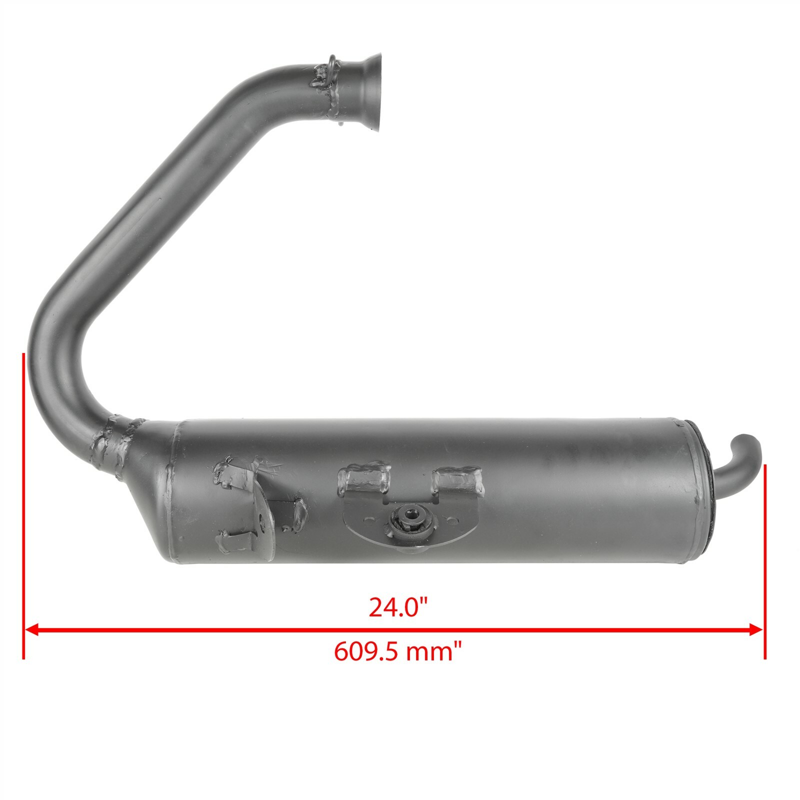Exhaust Muffler Silencer Pipe w/ Gasket for Yamaha Viking 700 YXM700 4X4 2014-21