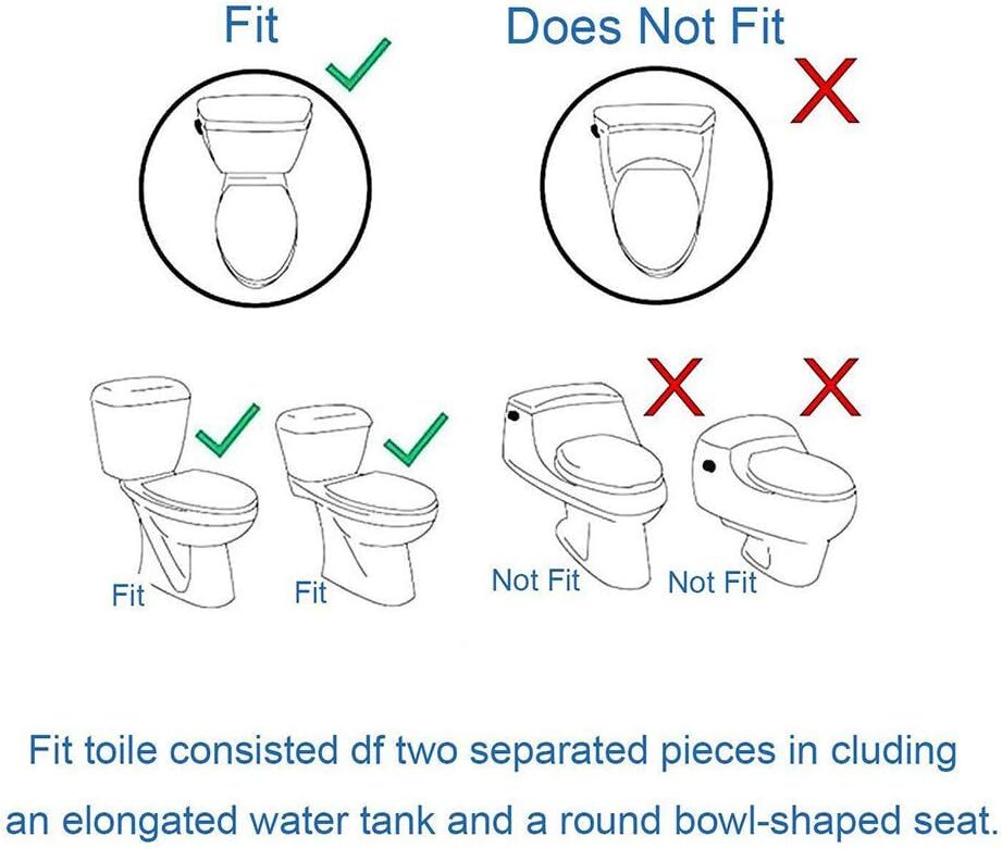 Bidet Fresh Water Dual Spray Kit Non Electric Toilet Seat Attachment Cold Wash
