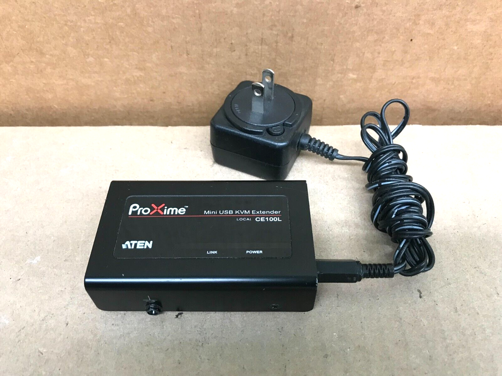 Aten CE100R KVM Console/Extender Cat5 USB Mini Console Extender