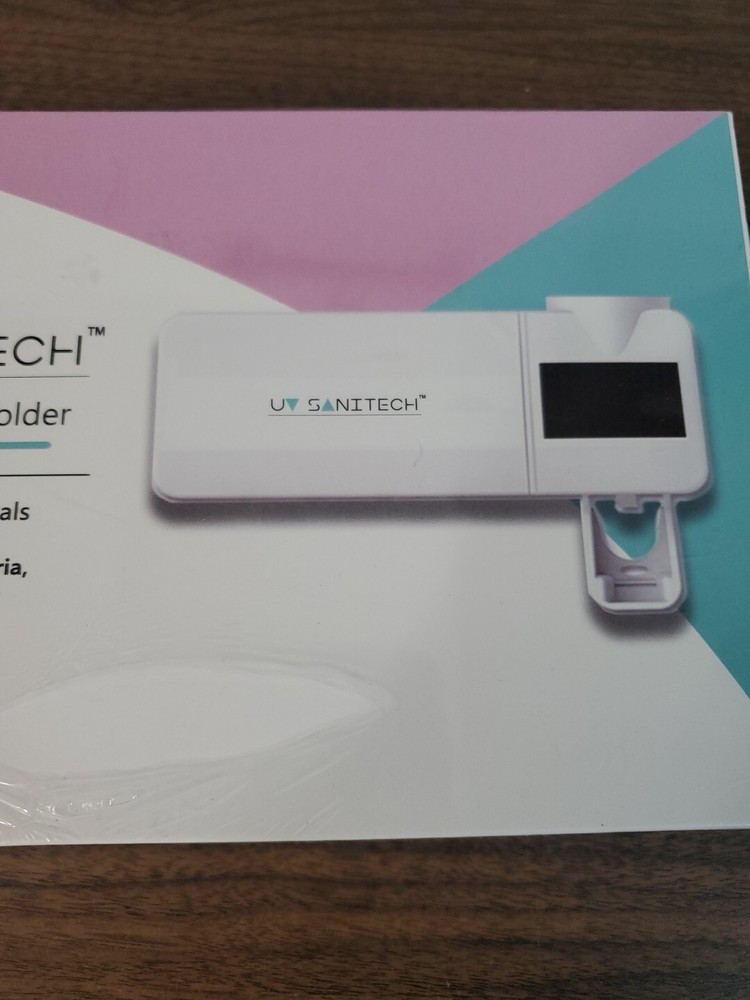 UV Toothbrush Holder By Sanitech Sealed