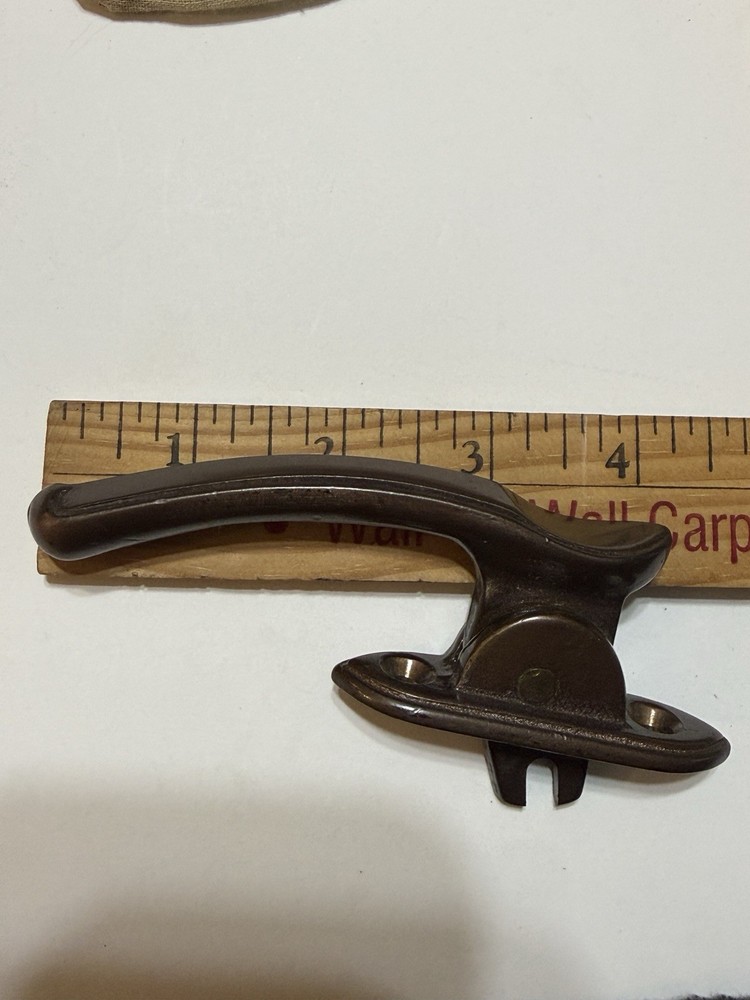 NOS SOLID BRASS DONOVAN SER S2 P2596 CAM HANDLE WINDOW LATCH RELEASING DEVICE