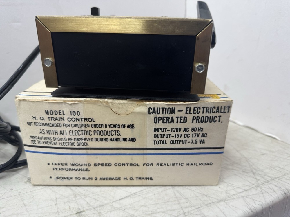 VINTAGE Trainpack GOLD HO Transformer Model Rectifier Co.with Box
