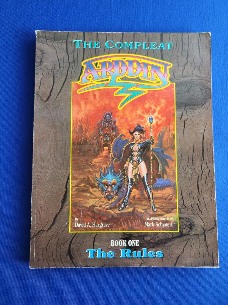 The Compleat Arduin Book One The Rules - Signed by Mark Schynert