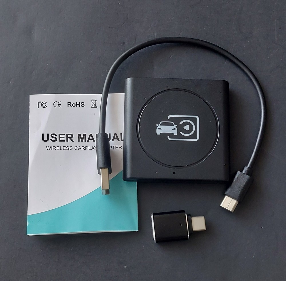 Wireless Carplay Adapter WiFi Bluetooth Auto Connect