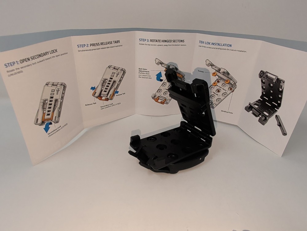 BLADE-TECH Tek-Mount Mini Kit Holster Mag Pouch Belt Attaching System w/Hardware