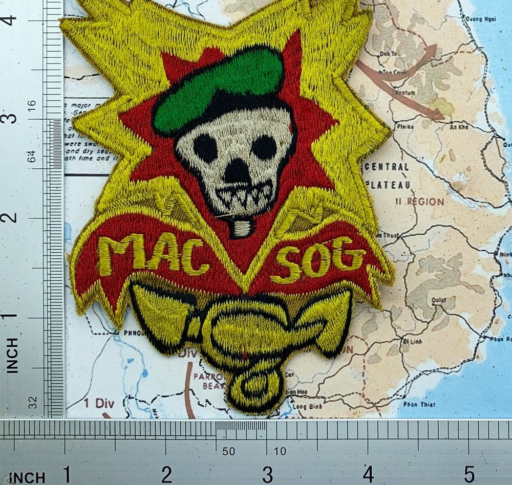 patch , 5th special forces group macv-sog patch , ussf sog macv , t10- 964