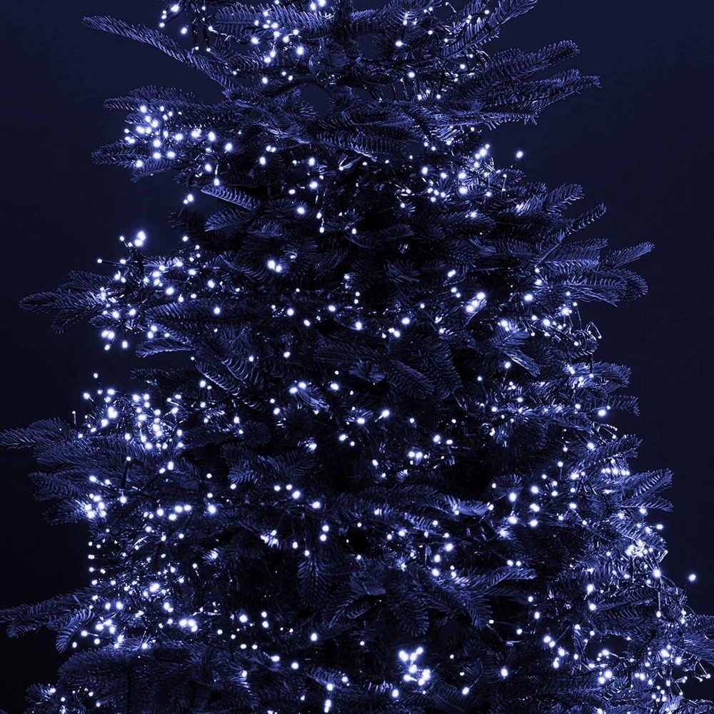 Dazzle Bright 300 LED Christmas String Lights, 100 FT Connectable Waterproof Str