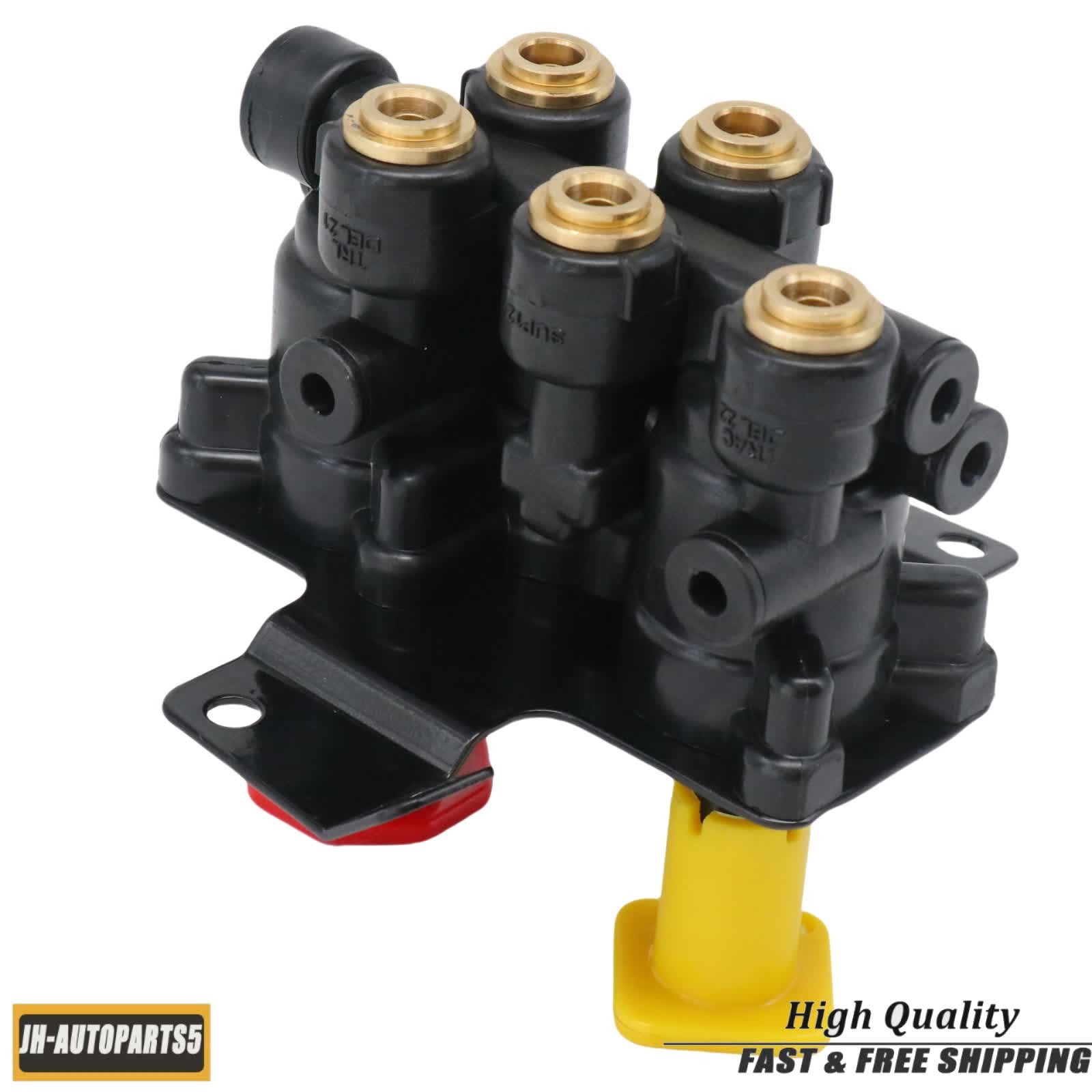 For Volvo VNL Dash Valve Dual Park Brake W/ 5 Ports 24340522 21315044 K035691