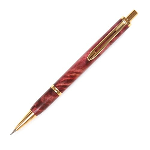 Longwood Pencil - Red Maple Burl