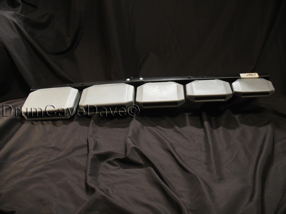 LP LATIN PERCUSSION GRANITE BLOCKS - FULL SET, GOOD CONDITION!