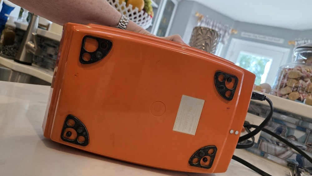 Vintage Sears Adding Machine Model 888.58801 Burnt Orange