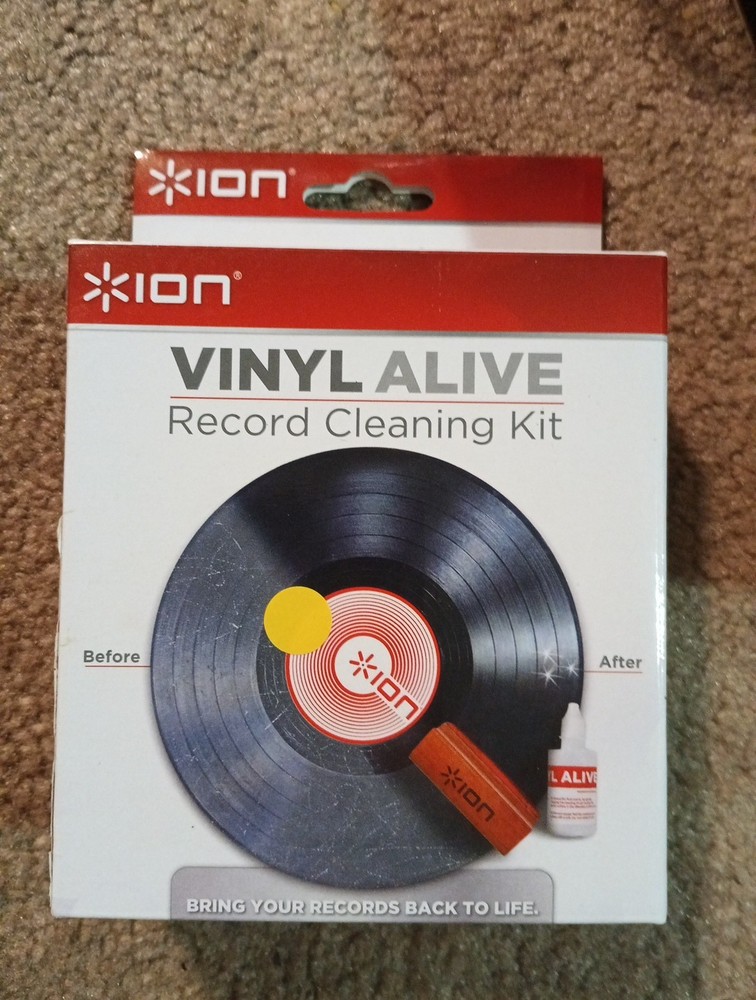 Ion Vinyl Alive Record Cleaning Kit