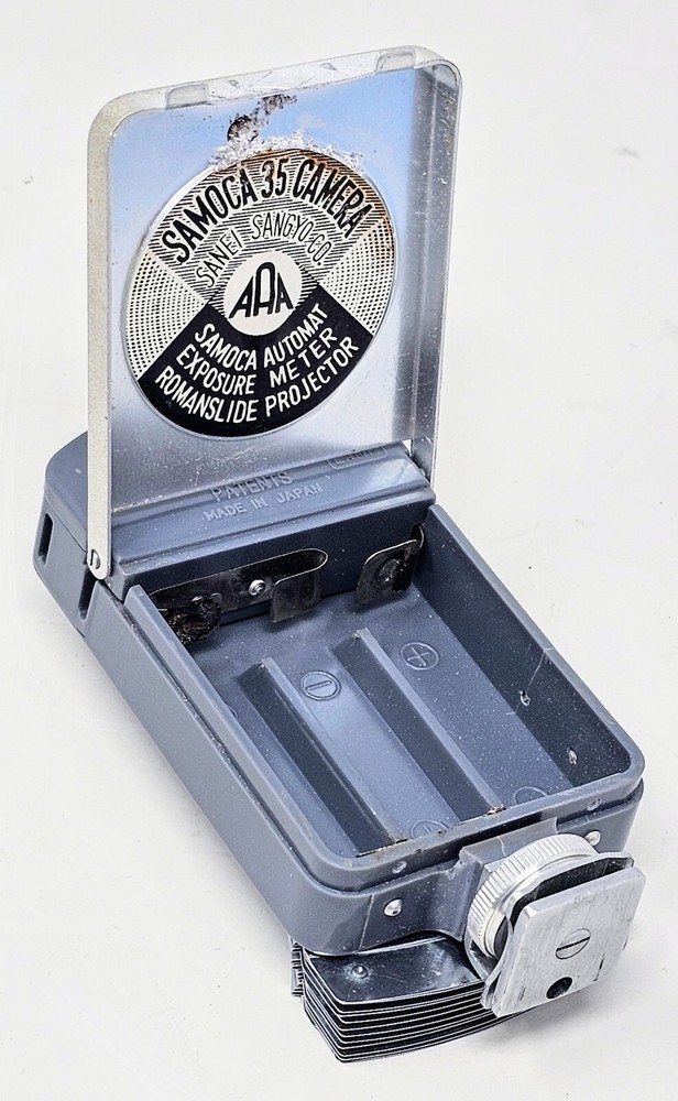 Samoca Automat 35 Camera Flash Light Exposure Meter Romanslide Projector Pouch