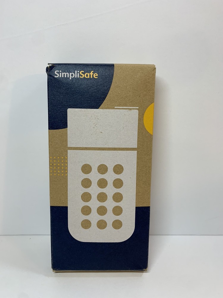 SimpliSafe Keypad GEN3 Wireless White SSKP3-W Touch-to-Wake Security FAST SHIP