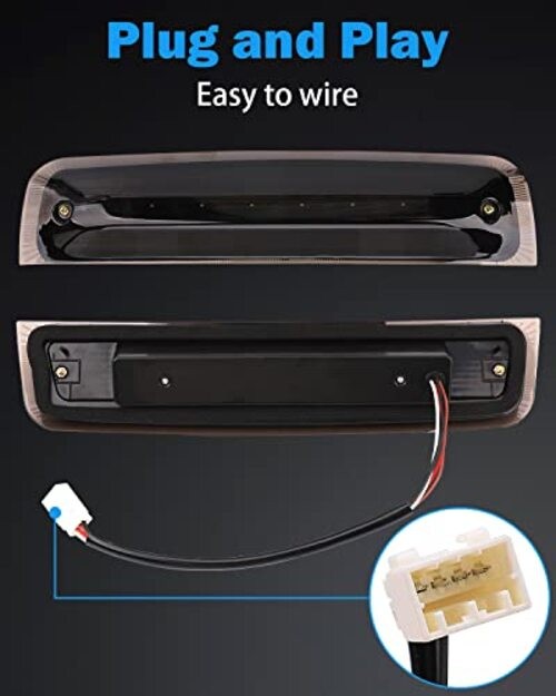 Third Brake Light Compatible with 2009 2010 2012 2013 2014 2015 2016 09-18