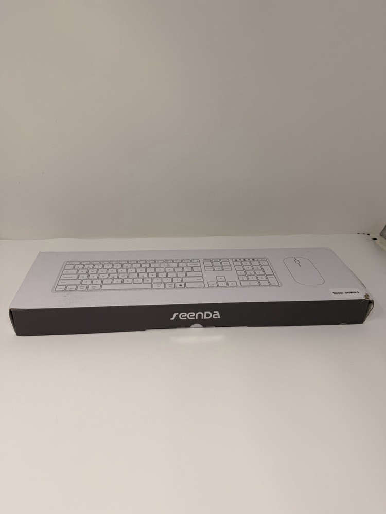 Wireless Bluetooth Keyboard and Mouse Combo USB + Dual BT SKM64-3 Multi-Devic...