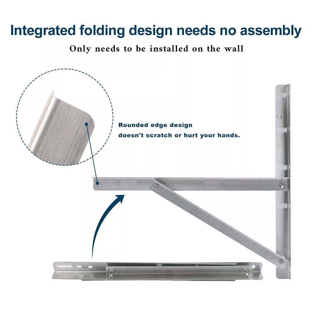 600LBS Steel Mini Split Wall Mount Bracket For Air Conditioner Condensing Units