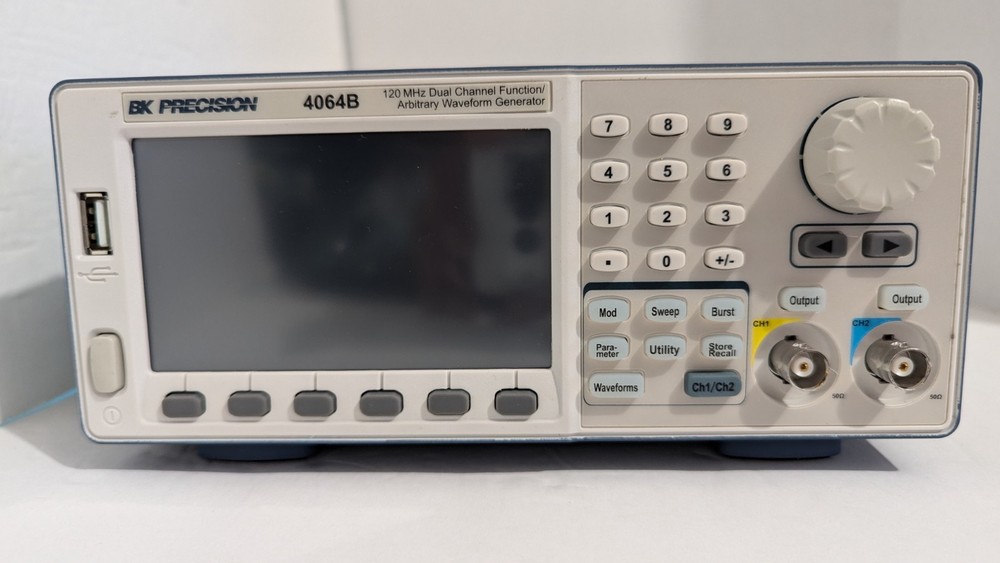 BK Precision 4064B Dual CH 120 MHz Function Arbitrary Waveform Generator. Used