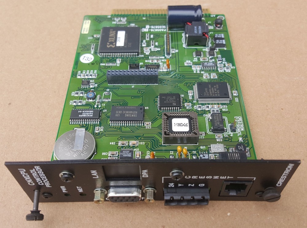 Crestron CNXCPU Control Processor from Unused CNRackX System