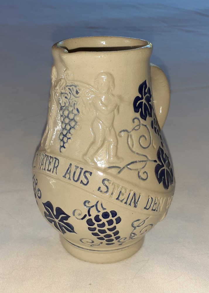 Wick Werke Stoneware Pitcher .25L Germany 5"