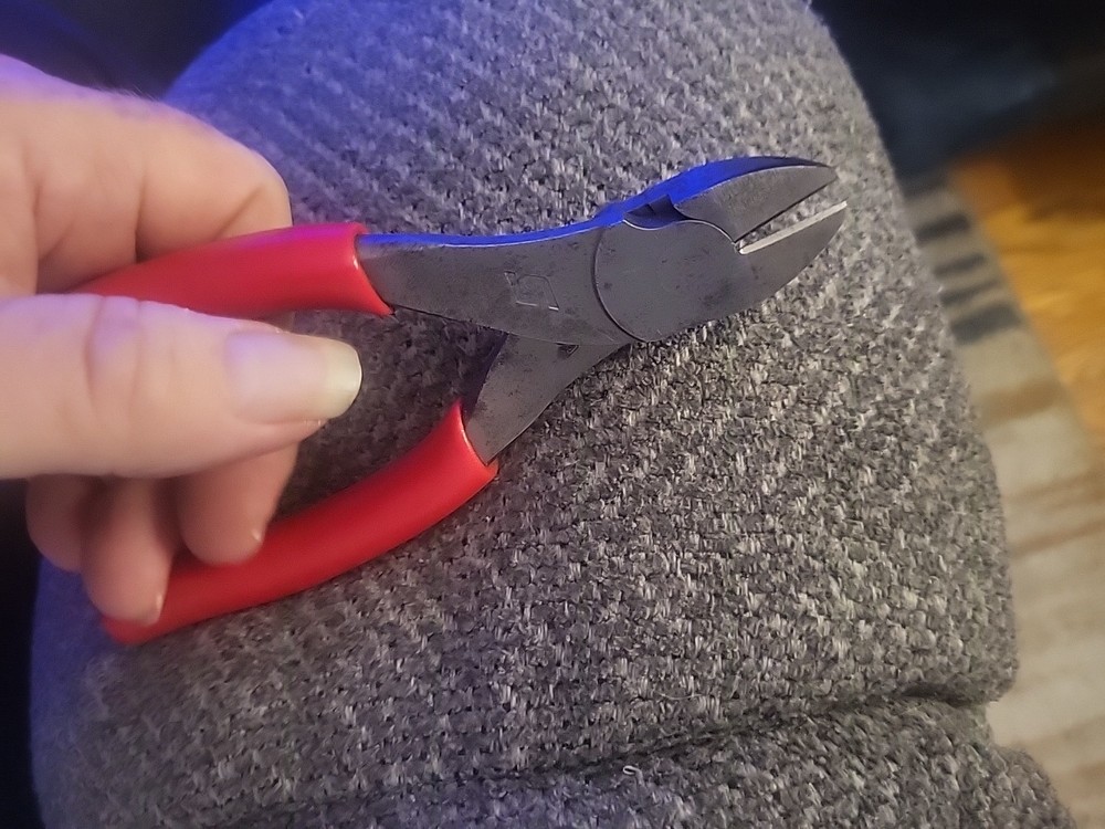 Snap-On 86ACF 6" Diagonal Cutter Red