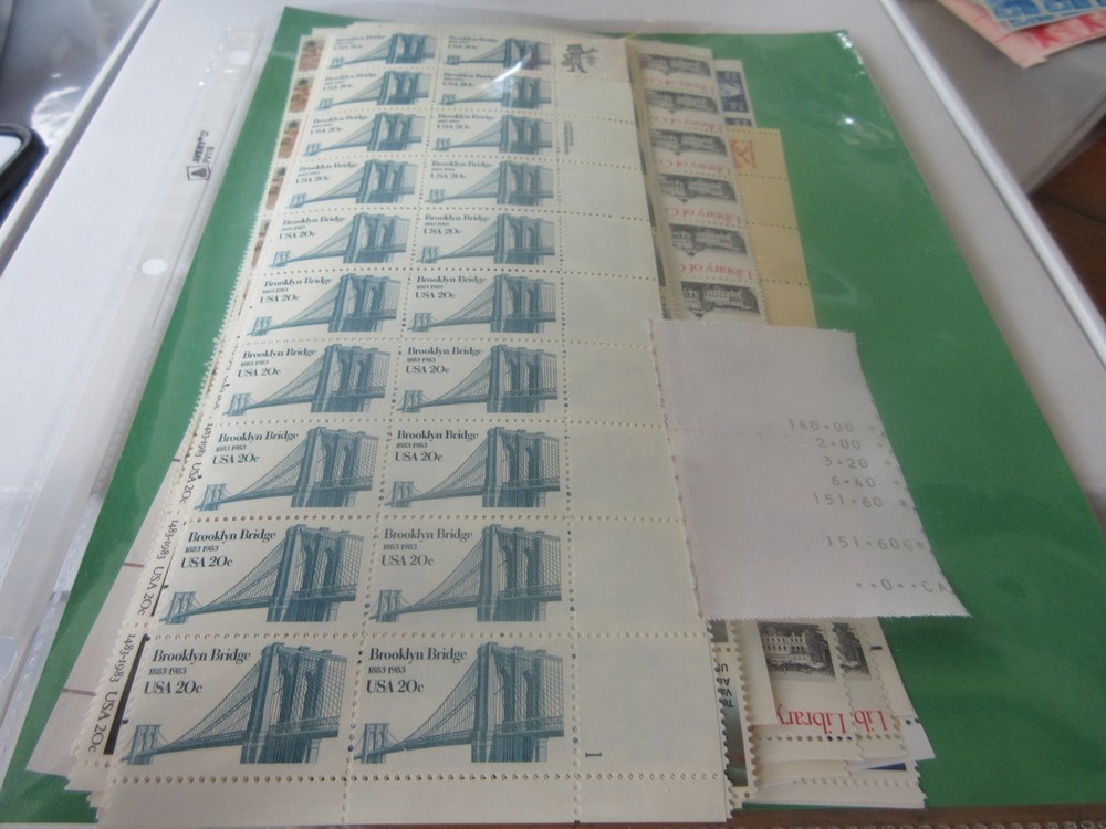 Discount US Postage w/ $151.00 face value under 64 %