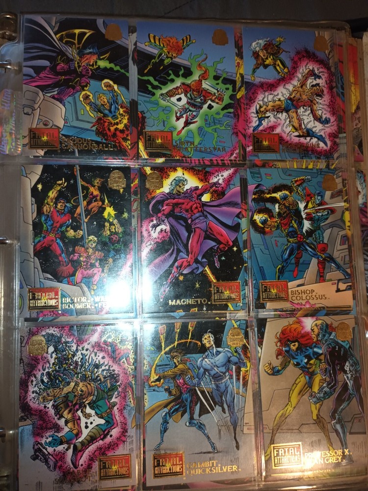 marvel universe cards 1994 complete set