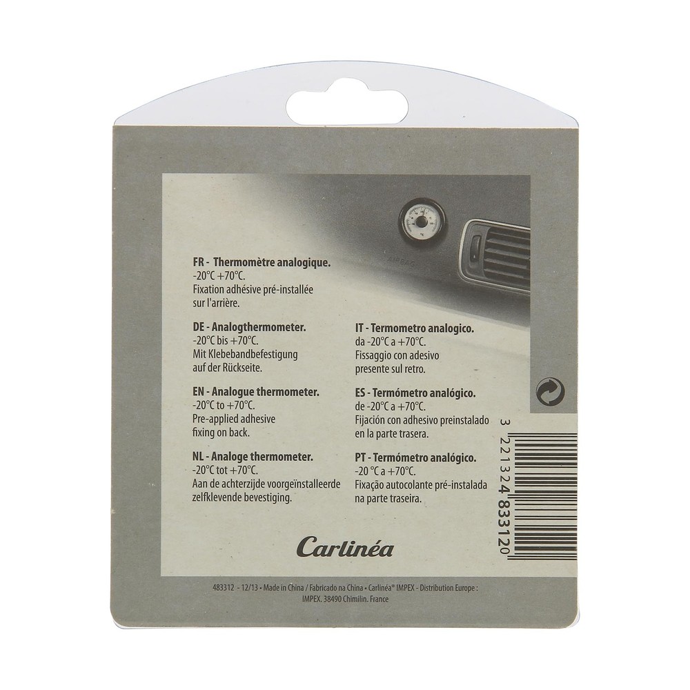 483312 Classic Analog Thermometer