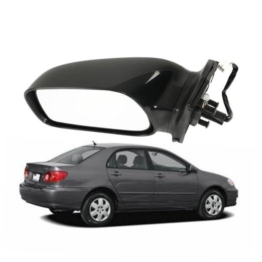 Left Rearview Mirror Power Paintable Replacement for TO1320178 Replacement