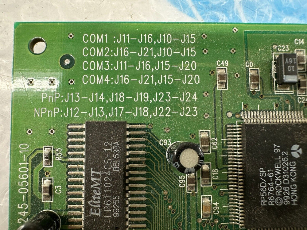 Digicom Modem Blaster Card DI-5601-1 Rev. 1.0A