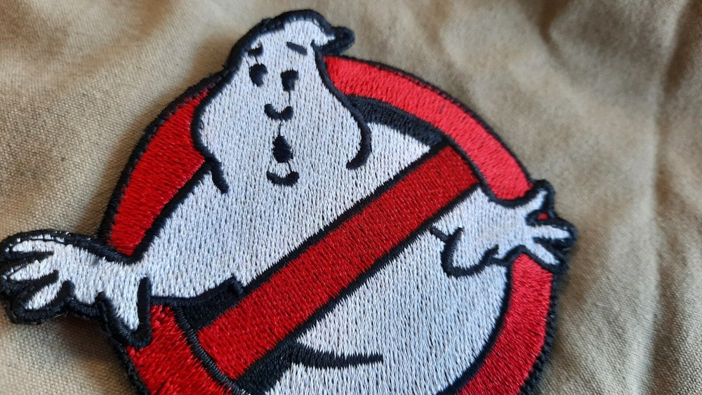 Ghostbusters No Ghost Logo Embroidered Patch w Hook Backing