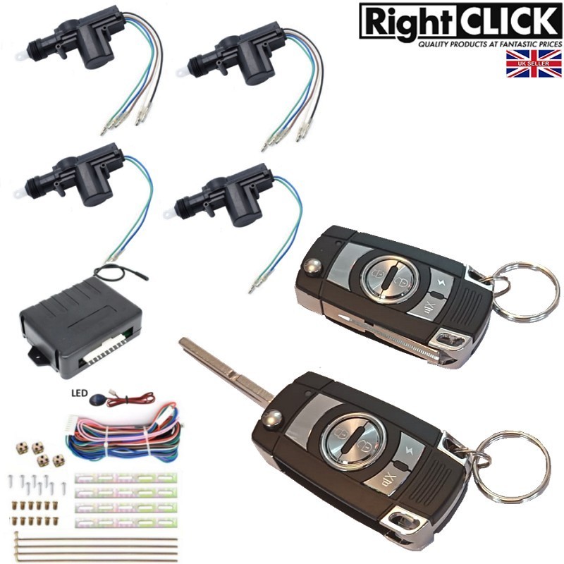 4 door Central Lock / Locking Kit Remote Keyless "HIGH QUALITY"  4D-CLR273ULT