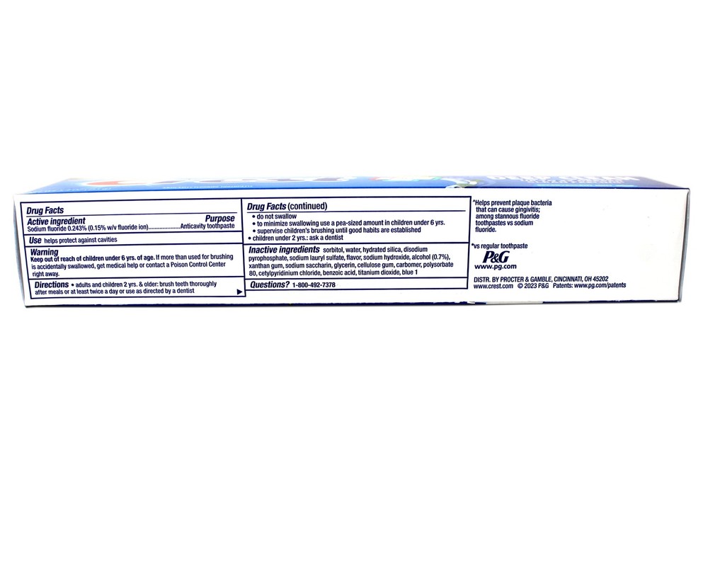 2 Pack - Crest Whitening Plus Deep Clean Toothpaste, Effervescent Mint, 5.4 OZ