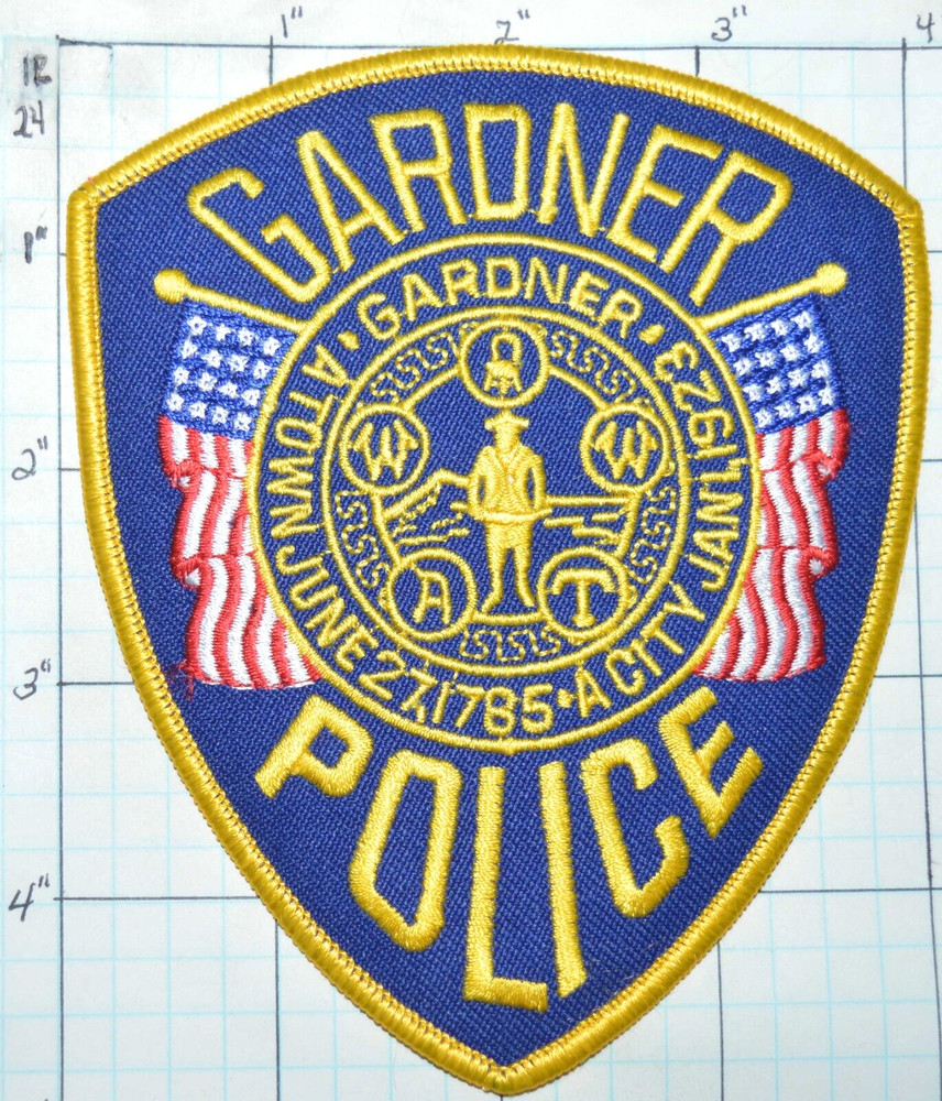 MASSACHUSETTS, GARDNER POLICE DEPT PATCH