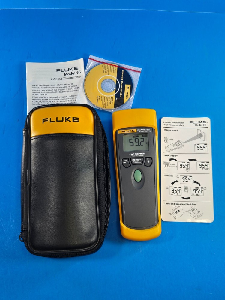 New Fluke 65 Infrared Thermometer IR
