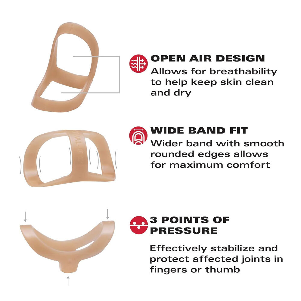 3pp Oval-8 Finger Splint