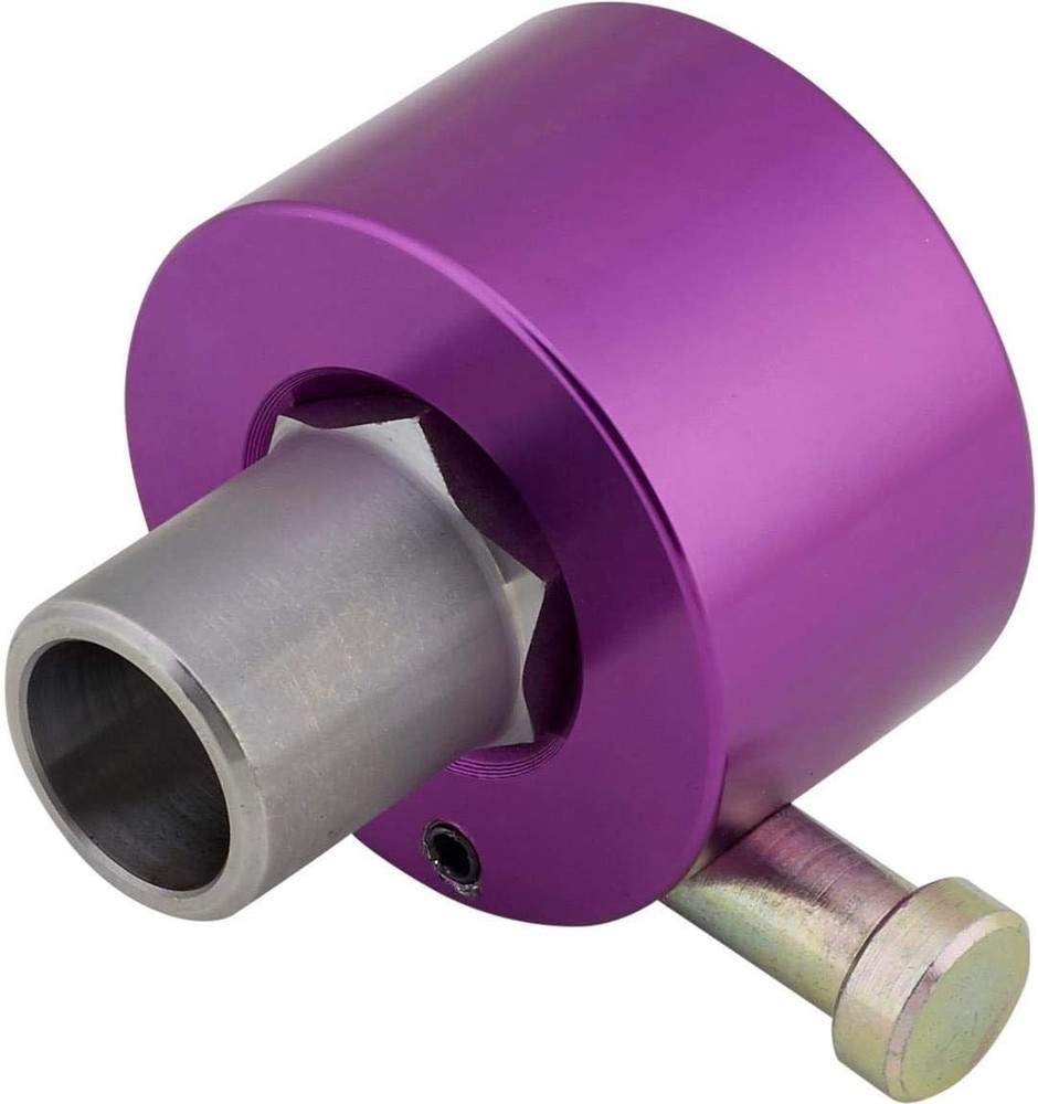 Hex Steering Wheel Quick Release Assembly with Push Button, 3/4 Inch Weld-On ...