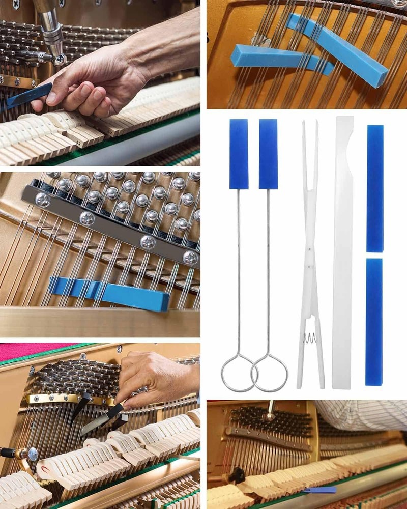 Piano Tuning Kit Professional Hammer Mute Felt
