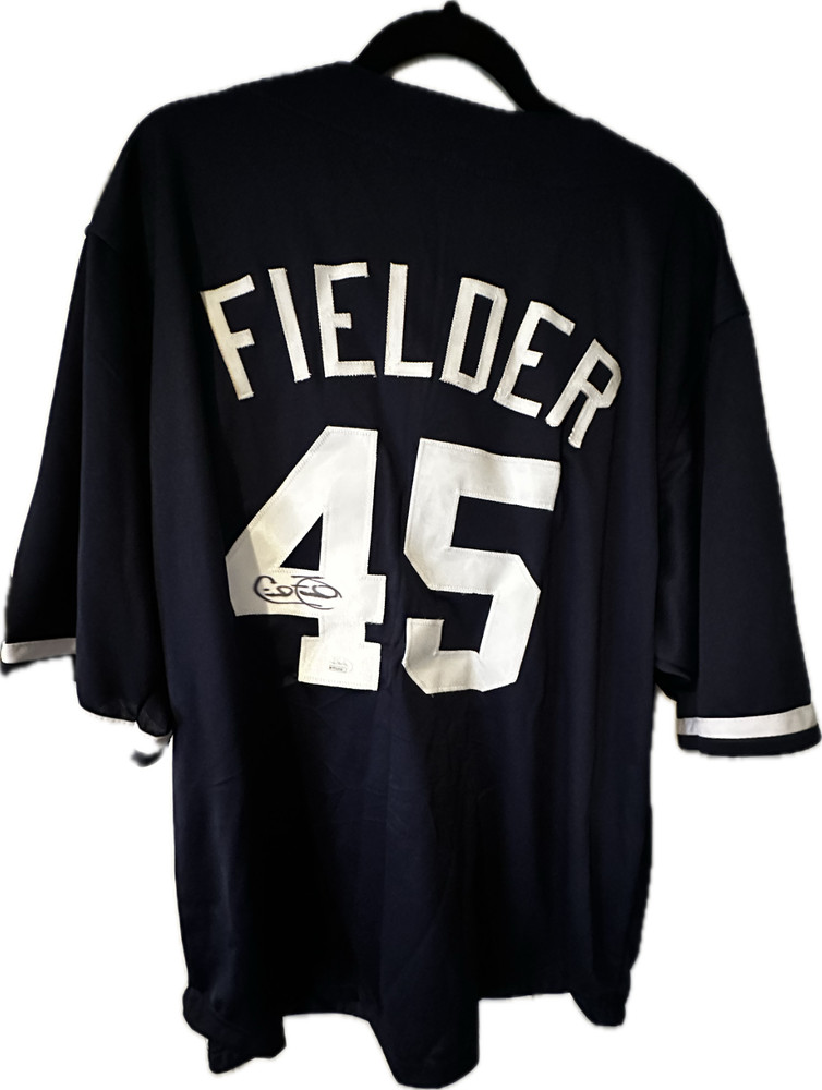 Prince Fielder Signed Custom Big Daddy Jersey JSA Authenticated Autograph