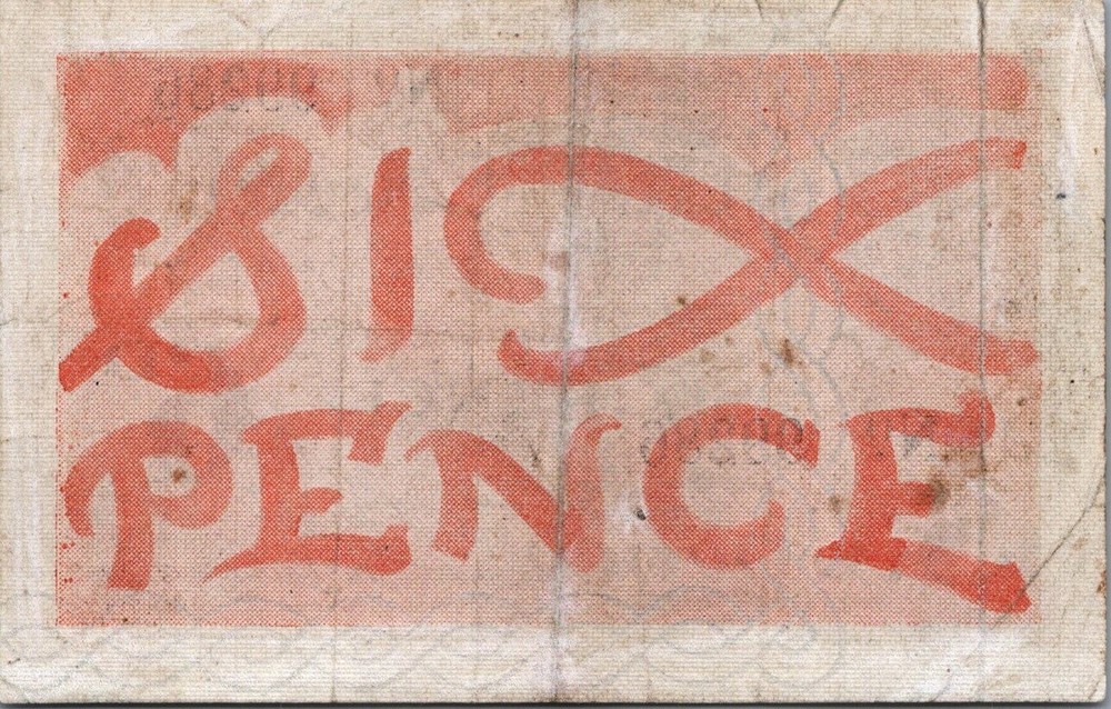 Jersey 6 Pence 1942 Pick#1a