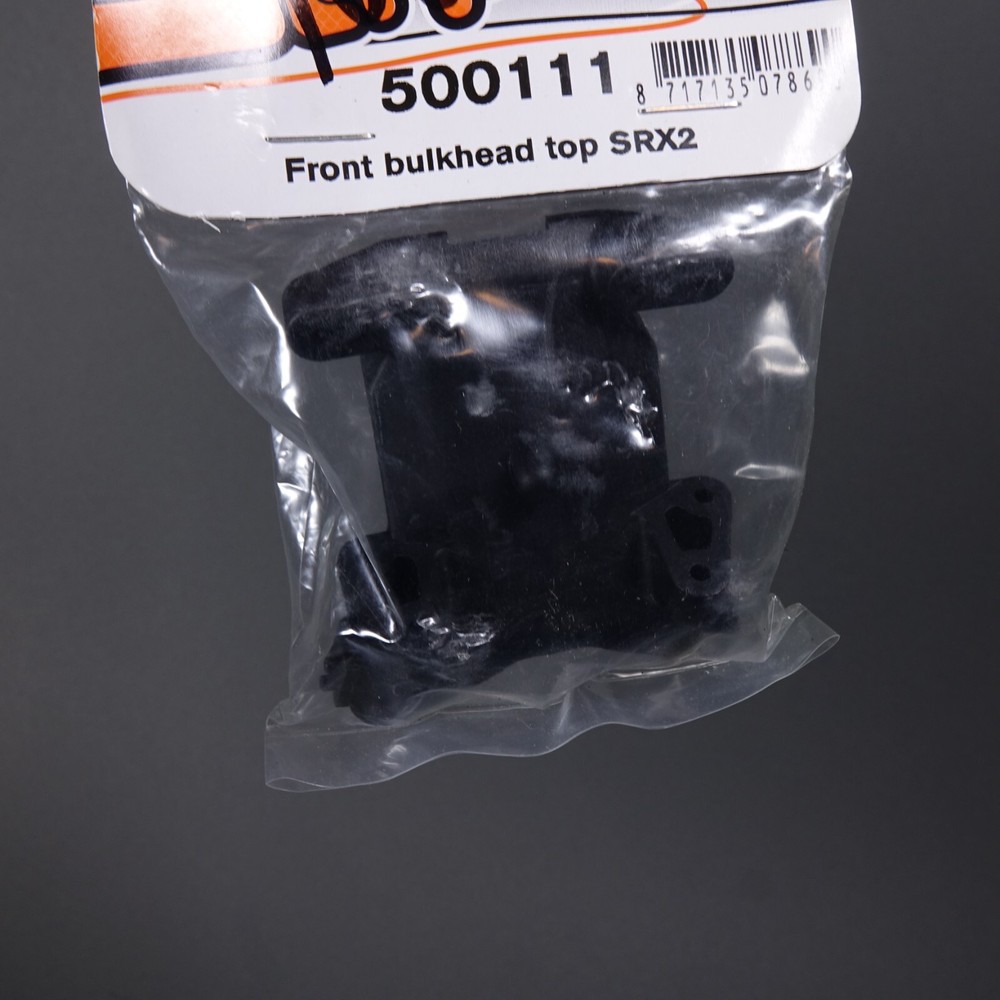 Serpent Racing Part # 500111 Front Bulkhead Top Srx2