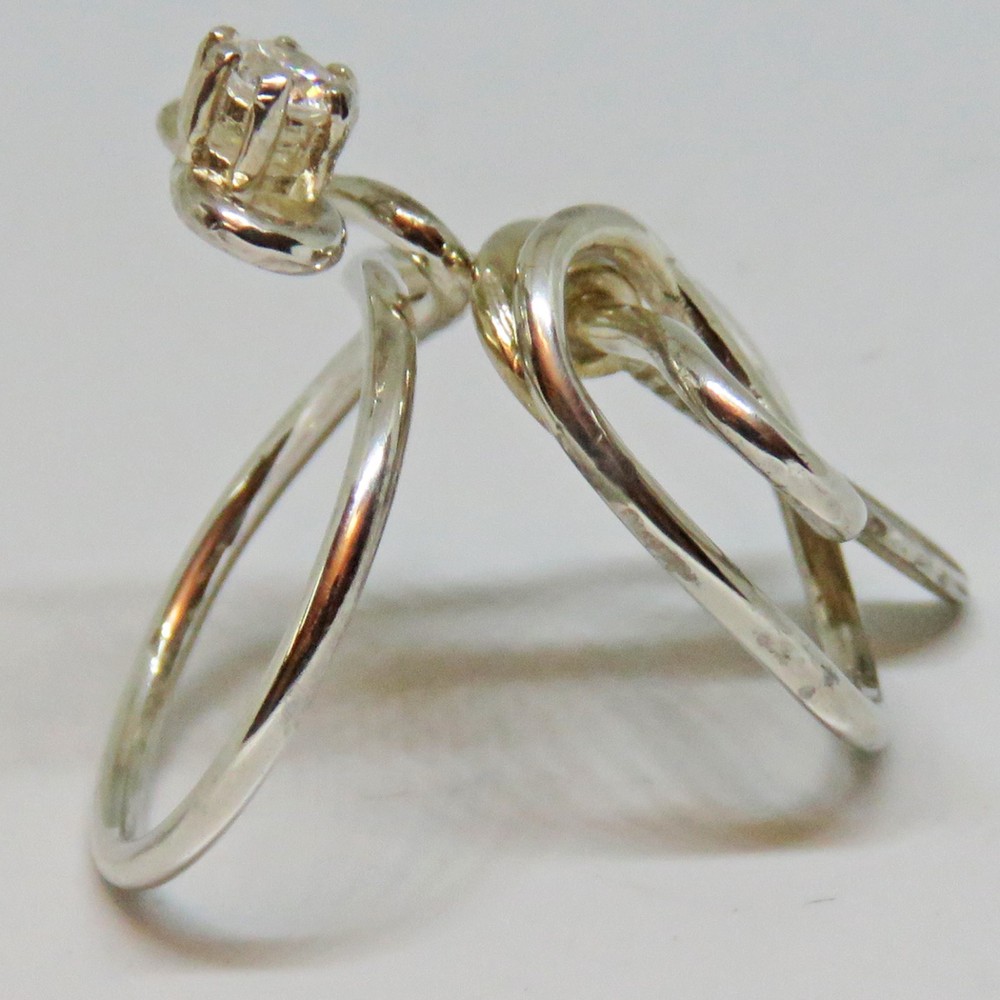 Unique Sterling Silver Hand Crafted Upcycled Flexi-Ring By SoniaMcD