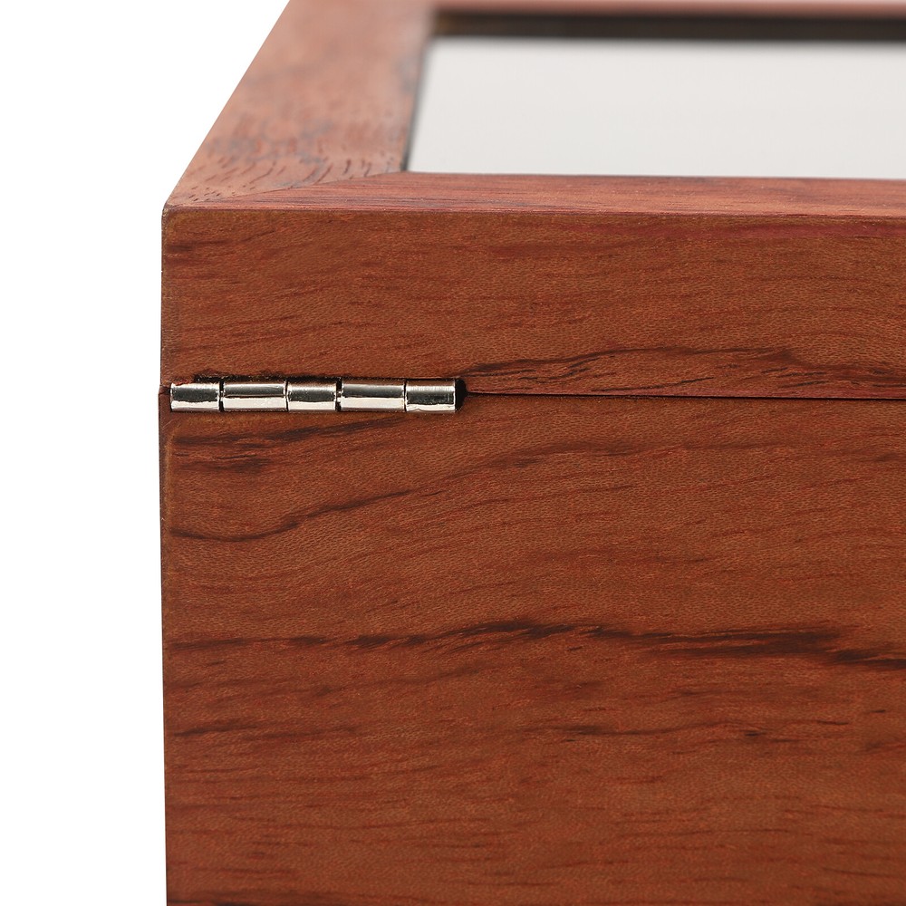 Log Color Pen Display Case 34 Slots Pen Display Case Holder Rectangular Retro US