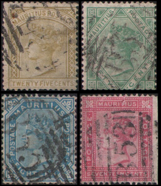 Mauritius #60//66 Used