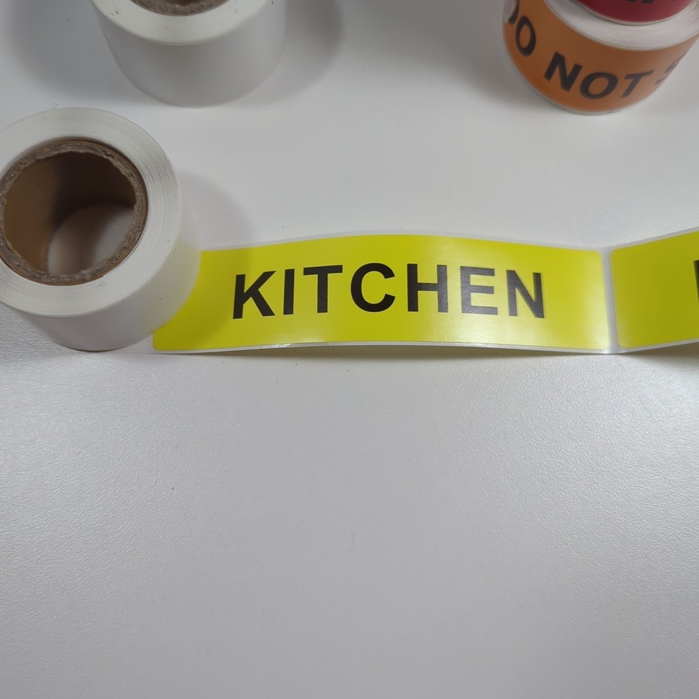 Moving Labels Moving Packing Stickers Color Coded Room Label Kitchen Basement