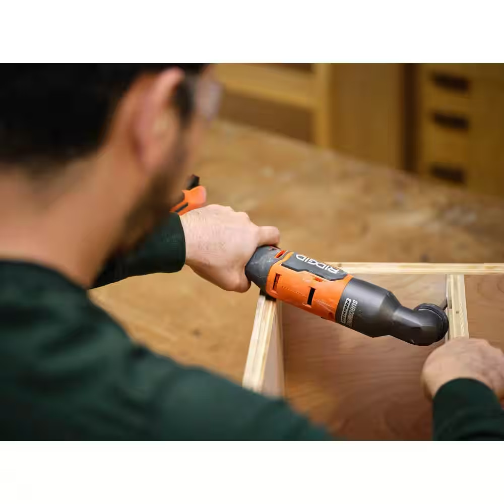 Ridgid 18V Subcompact Brushless Cordless Right Angle Impact Driver Tool Only