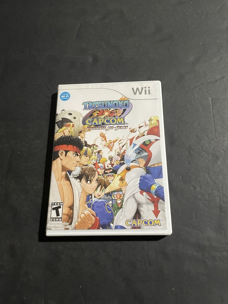 tatsunoko vs capcom wii Case only