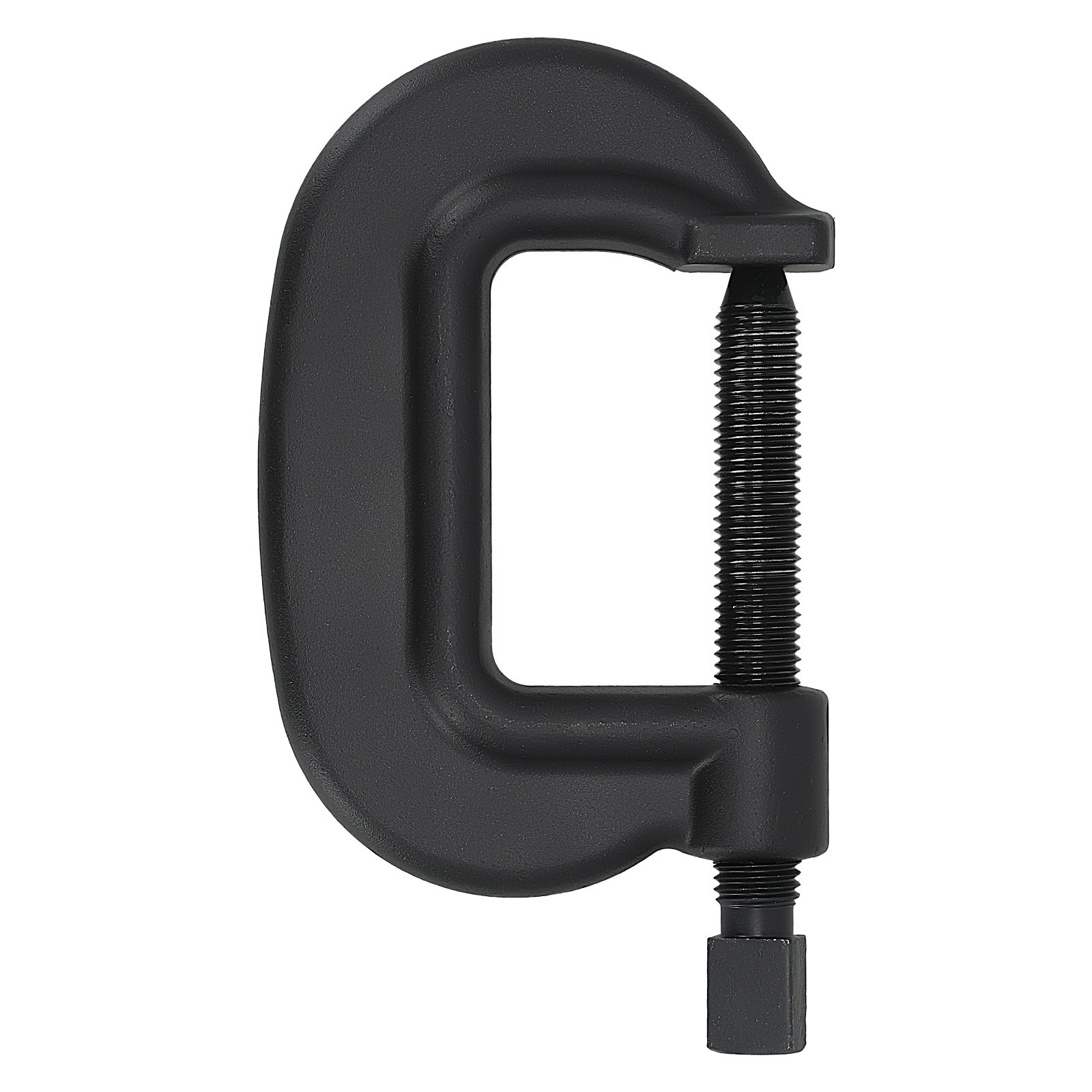 Heavy Duty Steel C-Clamp 4" Width 4.5" Opening Machinist Workshop Tool Black