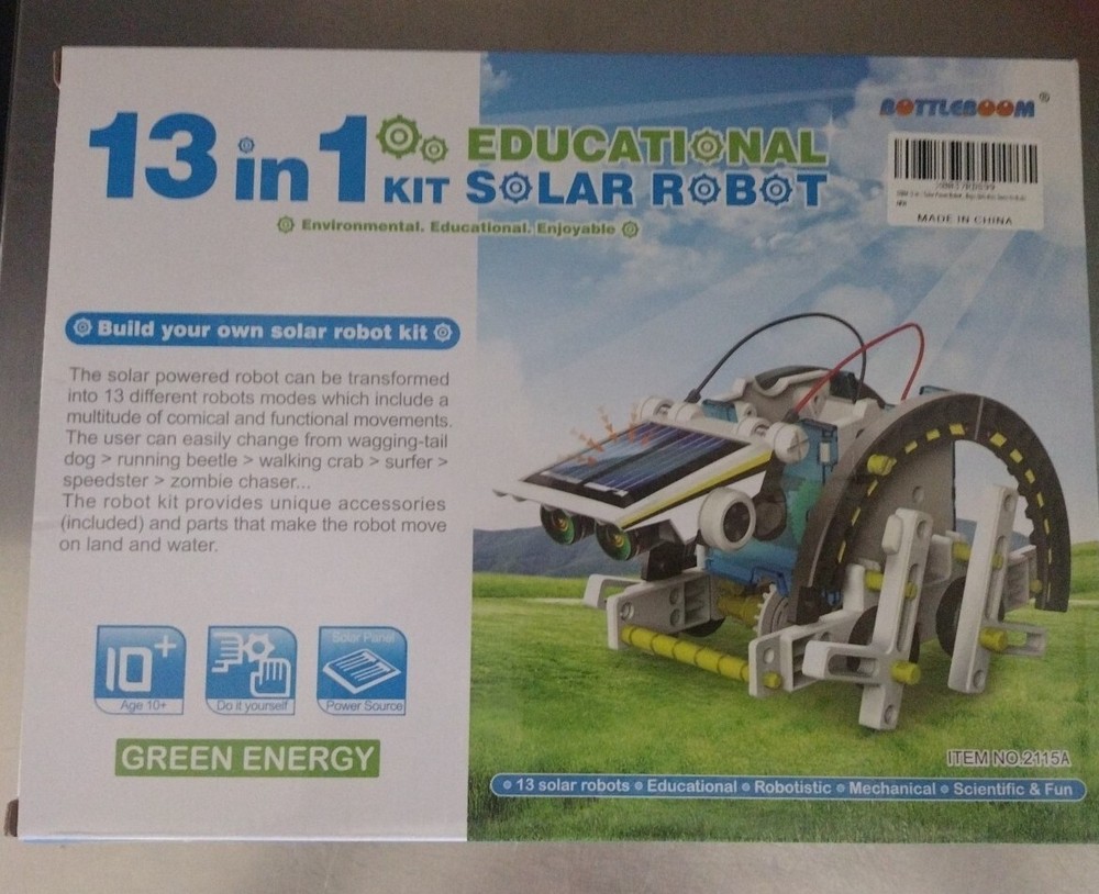 13 in 1 educational Solar Robot